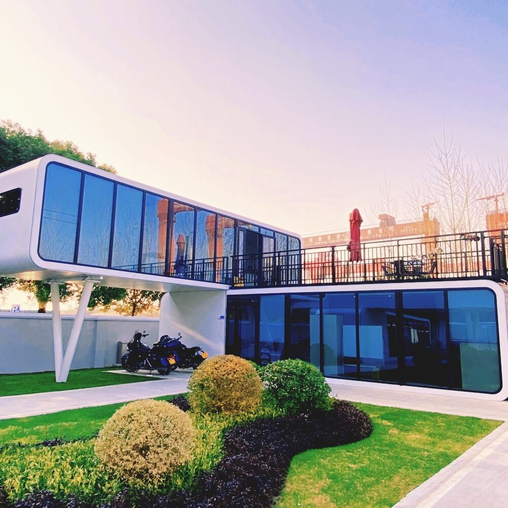 Apple Cabin House | Prefabricated Eco-Friendly Modular Housing | CE ...